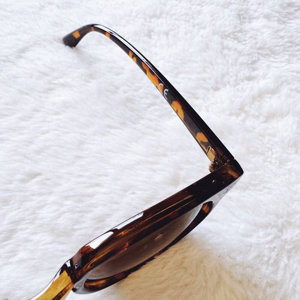 Pablo Tortoise Brown Round Sunglasses - Picture 6 of 12